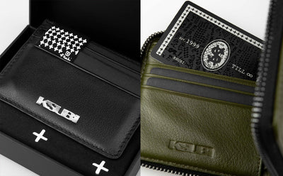 Ksubi jeans have competition: Leather Wallets & Accessories.