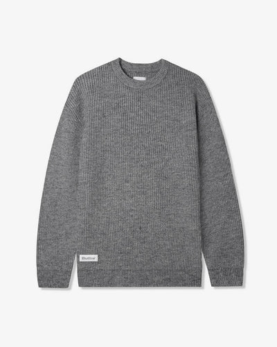 Butter Goods - Marle Knitted Sweater - Grey