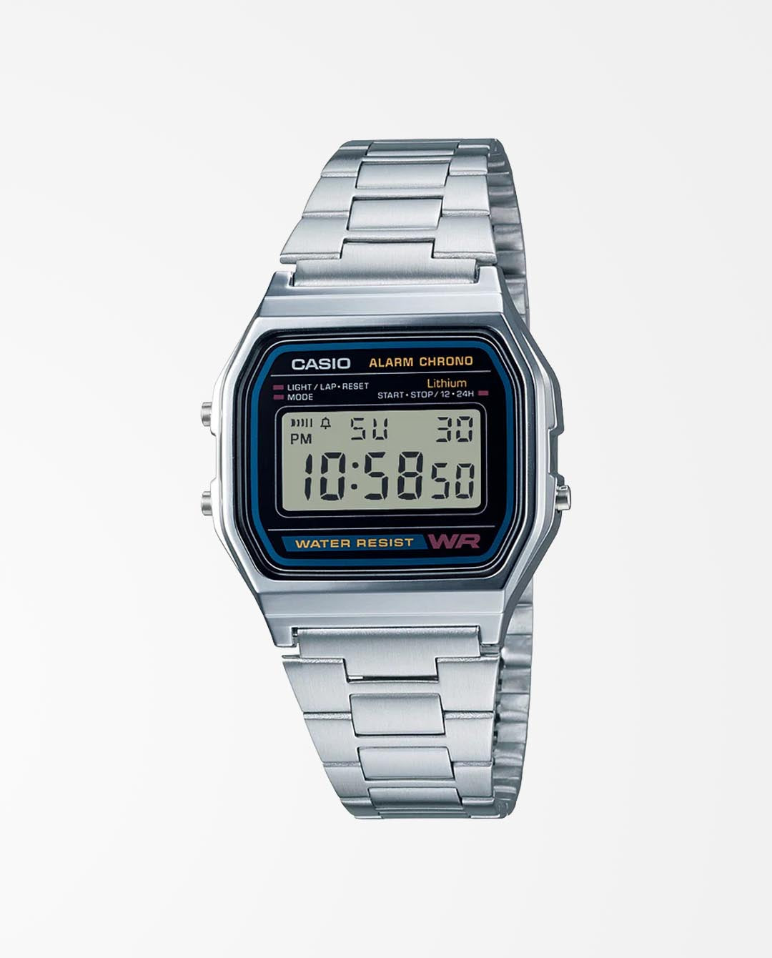 Casio A158WA-1DF Digital Watch FallenFront NZ Afterpay