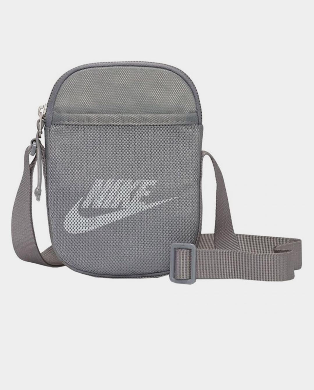 Nike Heritage Crossbody Bag in Grey FallenFront NZ Afterpay