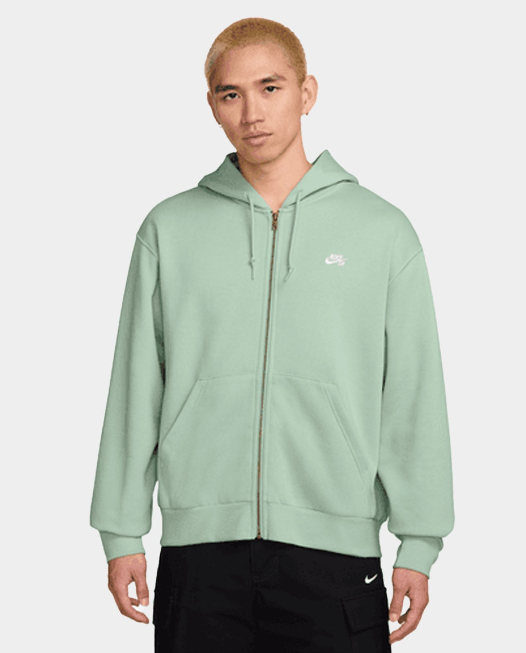 Nike SB Full Zip Fleece Hood Pistachio Frost