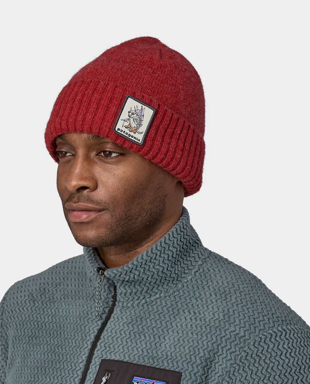 Patagonia - Brodeo Beanie - Red