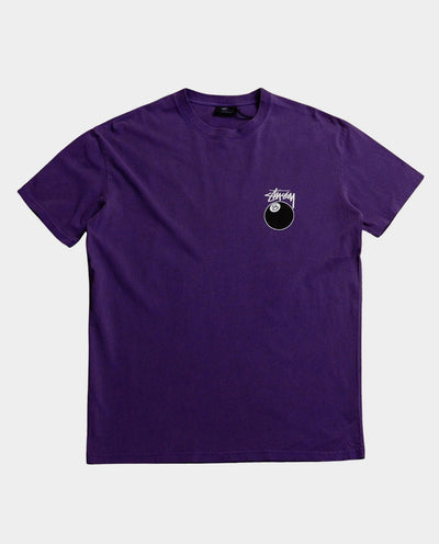 Stussy - 8 Ball LCB T-Shirt - Pigment Grape