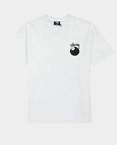 Stussy - 8 Ball LCB T-Shirt - Pigment White