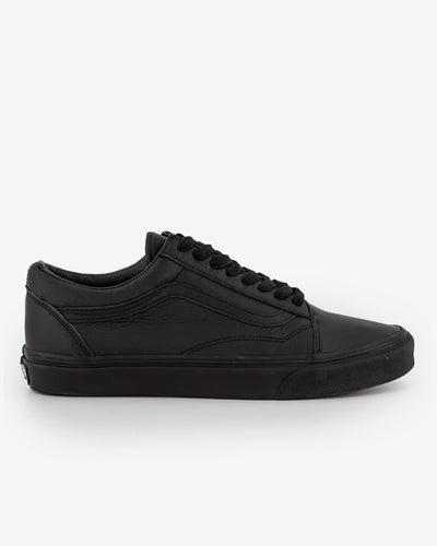 Vans - Old Skool Leather - Black / Black