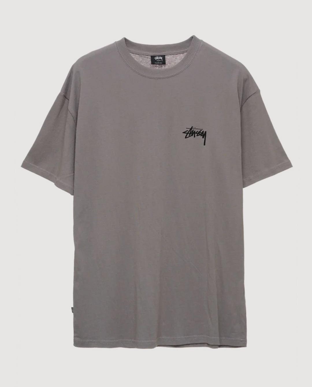 Stussy Big Stock Tee in Grey | FallenFront Streetwear NZ