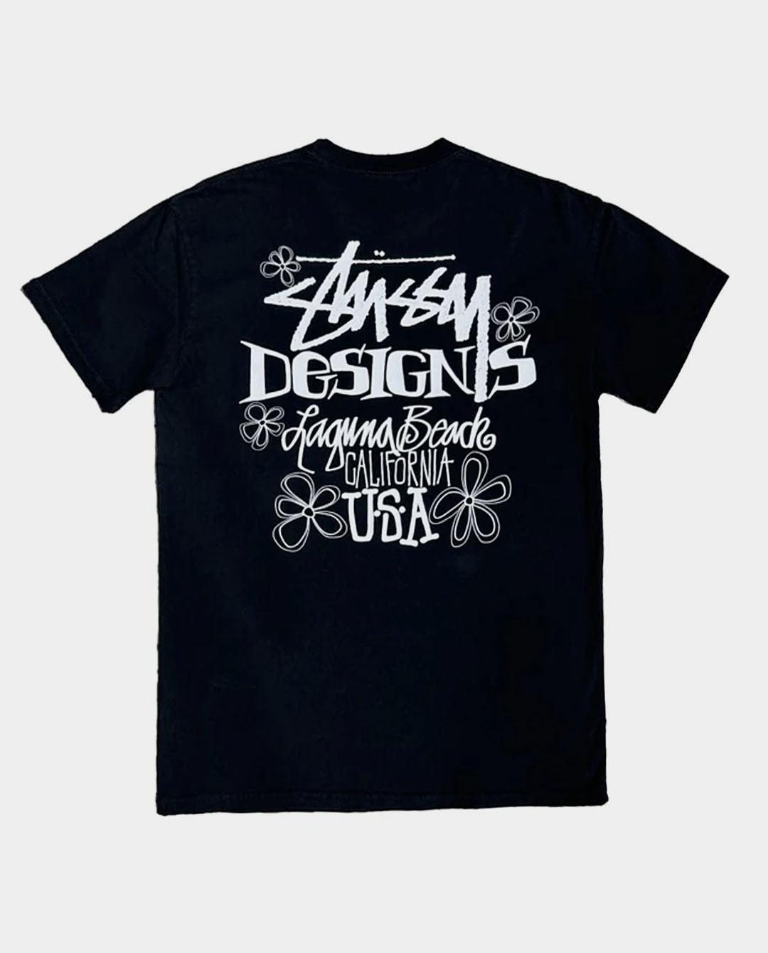 Stussy Laguna Beach T-Shirt Pigment Black - Main Image