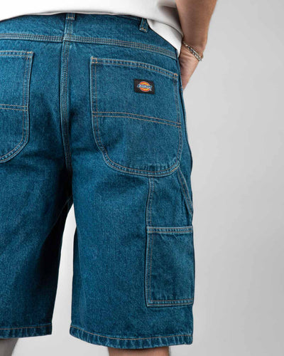 Dickies - 11" Relaxed Fit Carpenter Short - Stone Washed Indigo