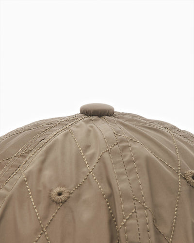 HUF - Lightning Quilted 6 Panel Hat - Tan
