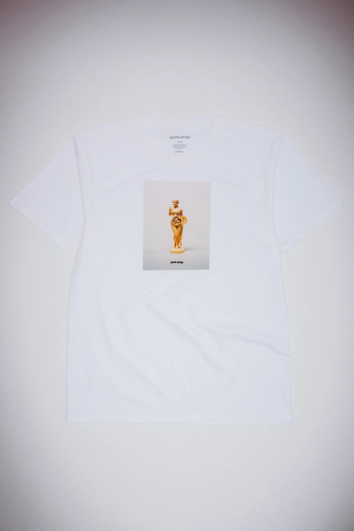 Fucking Awesome - Statue SS T-Shirt - White T-Shirts Fucking Awesome