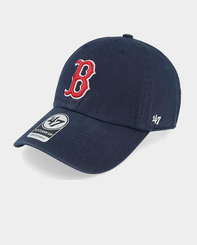 47 Brand - Boston Red Sox ’47 Clean Up Hat - Navy Hats 47 Brand