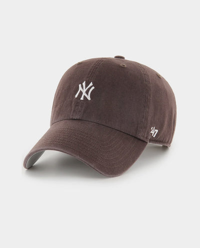47 Brand - New York Yankees Base Runner Clean Up - Brown Hats 47 Brand