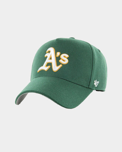 47 Brand - Oakland Athetics ’47 MVP DT Snapback Hat - Dark Green Hats 47 Brand