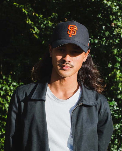 47 Brand - San Fransisco Giants ’47 MVP DT Snapback Hat - Black Hats 47 Brand