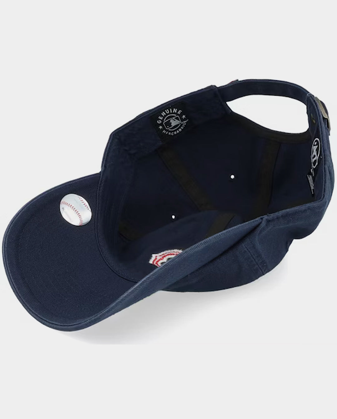 47 Brand - Boston Red Sox ’47 Clean Up Hat - Navy Hats 47 Brand