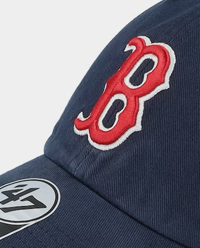 47 Brand - Boston Red Sox ’47 Clean Up Hat - Navy Hats 47 Brand