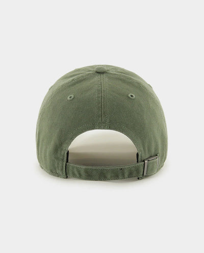 47 Brand - New York Yankees Base Runner Clean Up Hat - Moss/White Hats 47 Brand