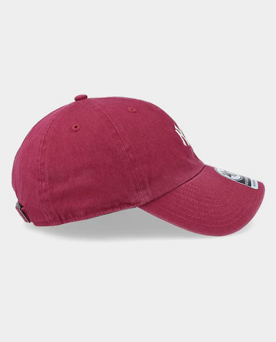 47 Brand - New York Yankees Base Runner TT Clean Up Hat - Cardinal Cord Hats 47 Brand