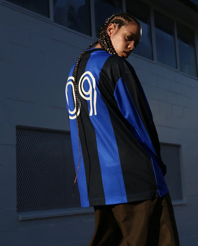 AKA - A-Mark Throwback Jersey - Black/Blue