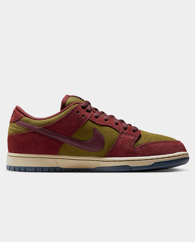 Nike SB - Dunk Low Pro - Dark Team Red/Burgundy Crush Shoes Nike