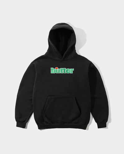 Butter Goods - Ace Pullover Hood - Black Hoodies Butter Goods