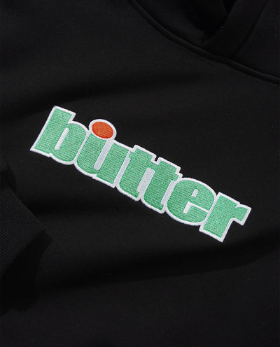 Butter Goods - Ace Pullover Hood - Black Hoodies Butter Goods