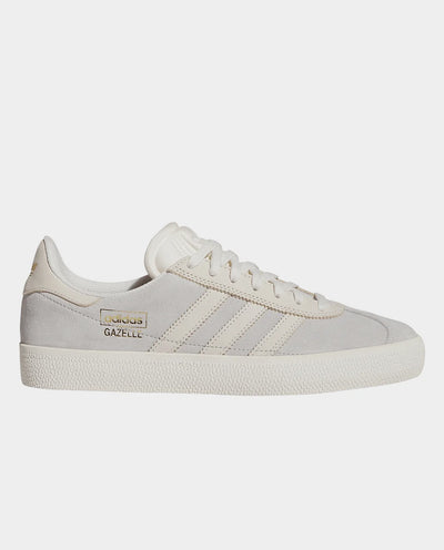 Adidas - Gazelle ADV Shoe - Grey/Chalk White/Gold Shoes Adidas