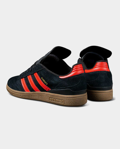 Adidas - Busenitz Shoe - Black/Red/Gum Shoes Adidas