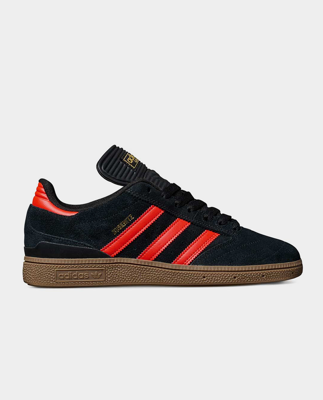 Adidas - Busenitz Shoe - Black/Red/Gum Shoes Adidas