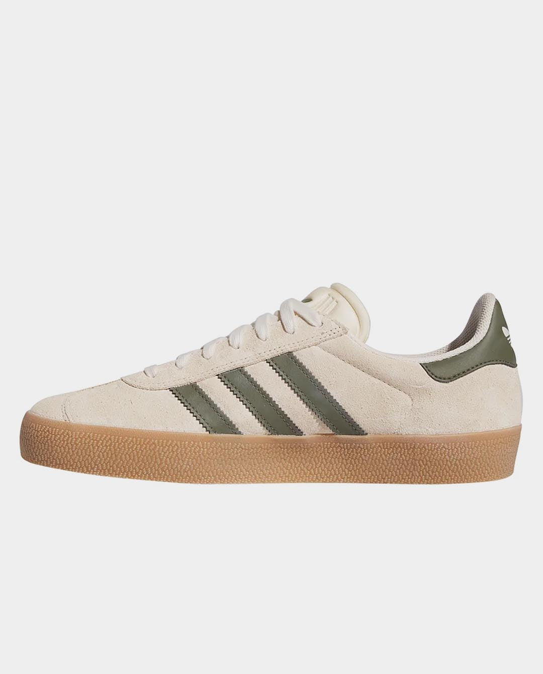 Adidas - Gazelle Shoe - Ecru/Olive Shoes Adidas   