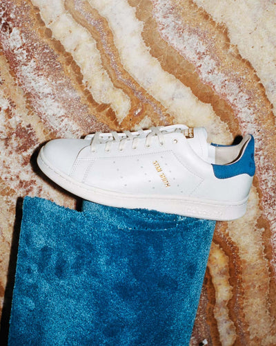 Adidas Originals - Stan Smith Lux - Off White / Cream / Blue