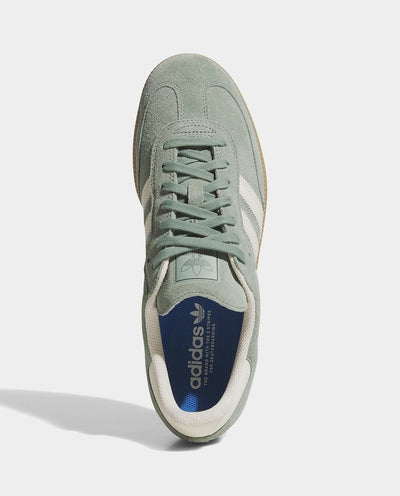 Adidas - Samba Shoe - Silver Green Shoes Adidas