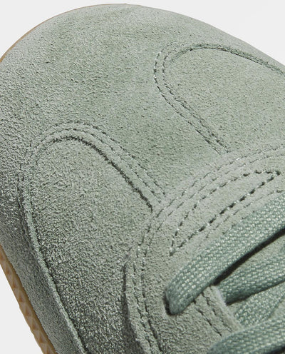 Adidas - Samba Shoe - Silver Green Shoes Adidas