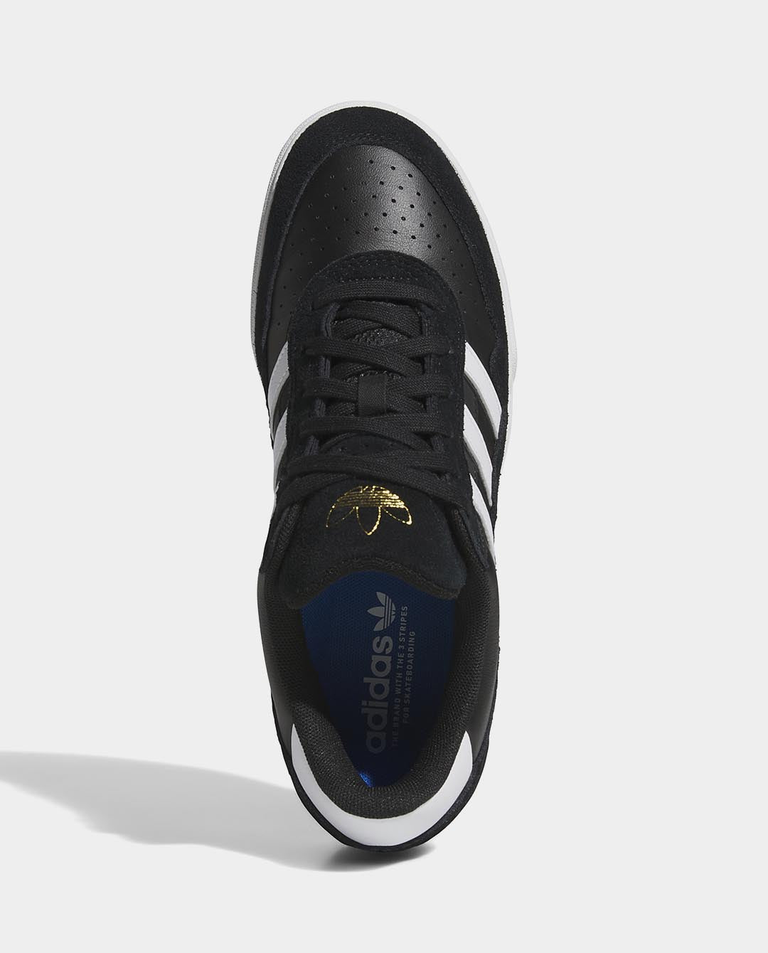 Adidas - Tyshawn II Shoe - Black/White/Gum Shoes Adidas