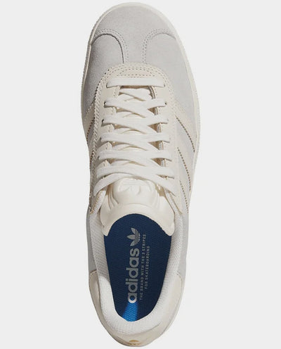 Adidas - Gazelle ADV Shoe - Grey/Chalk White/Gold Shoes Adidas