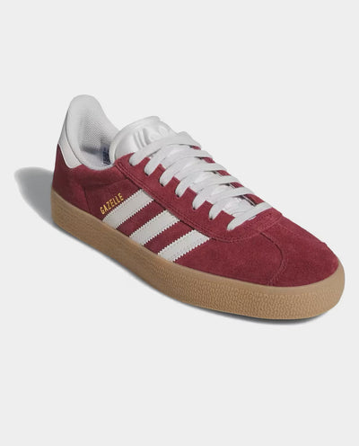 Adidas - Gazelle ADV Shoe - Shadow Red/White Shoes Adidas