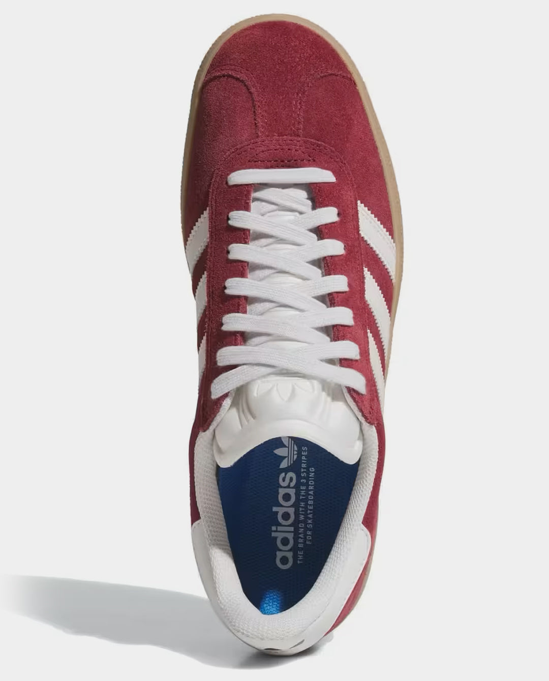 Adidas - Gazelle ADV Shoe - Shadow Red/White Shoes Adidas