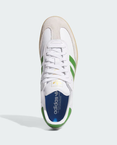 Adidas - Samba ADV - White/Crew Green/Gum Shoes Adidas