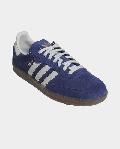 Adidas - Samba ADV Shoe - Dark Blue/Grey One/Gum Shoes Adidas