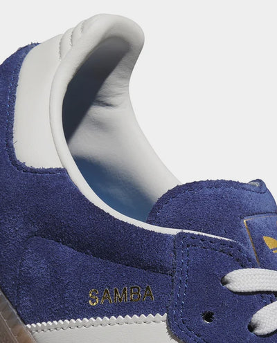 Adidas - Samba ADV Shoe - Dark Blue/Grey One/Gum Shoes Adidas