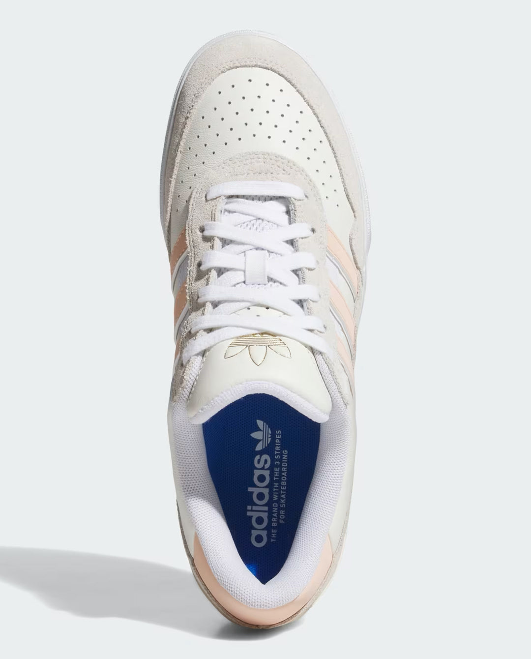 Adidas - Tyshawn II Shoe - Wonder White/Powder Coral/Off White Shoes Adidas