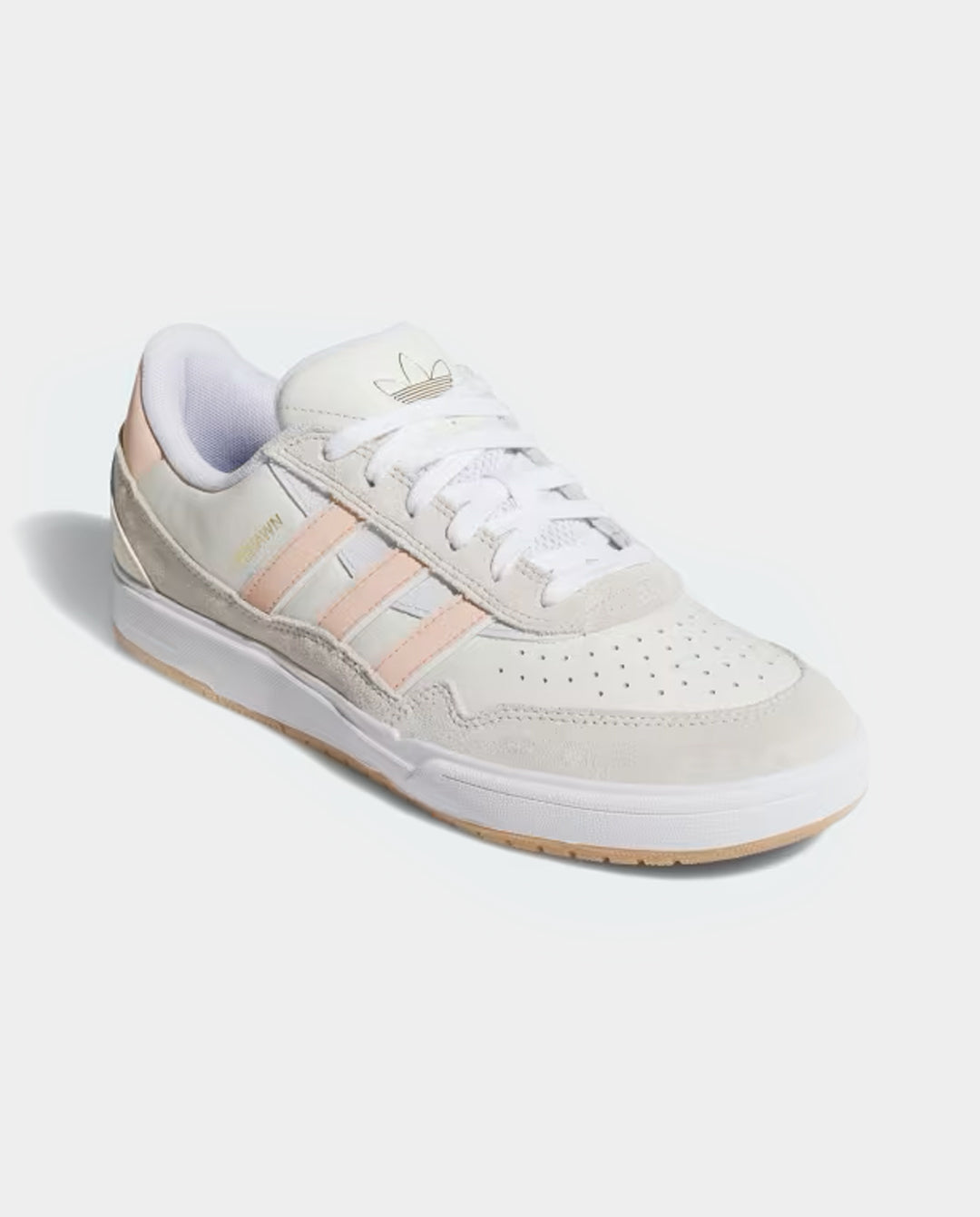 Adidas - Tyshawn II Shoe - Wonder White/Powder Coral/Off White Shoes Adidas