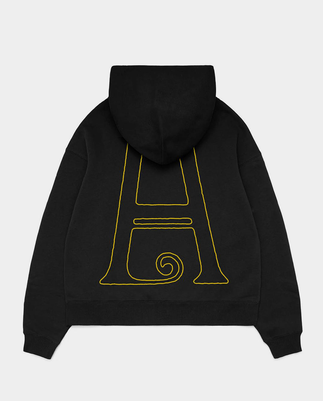 Arcade - Big A Zip Hoodie - Black Hoodies Arcade