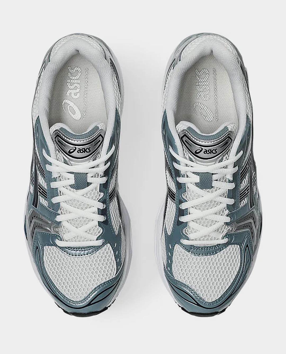 Asics - Gel-Kayano 14 Shoe - White/Fjord Grey Shoes ASICS
