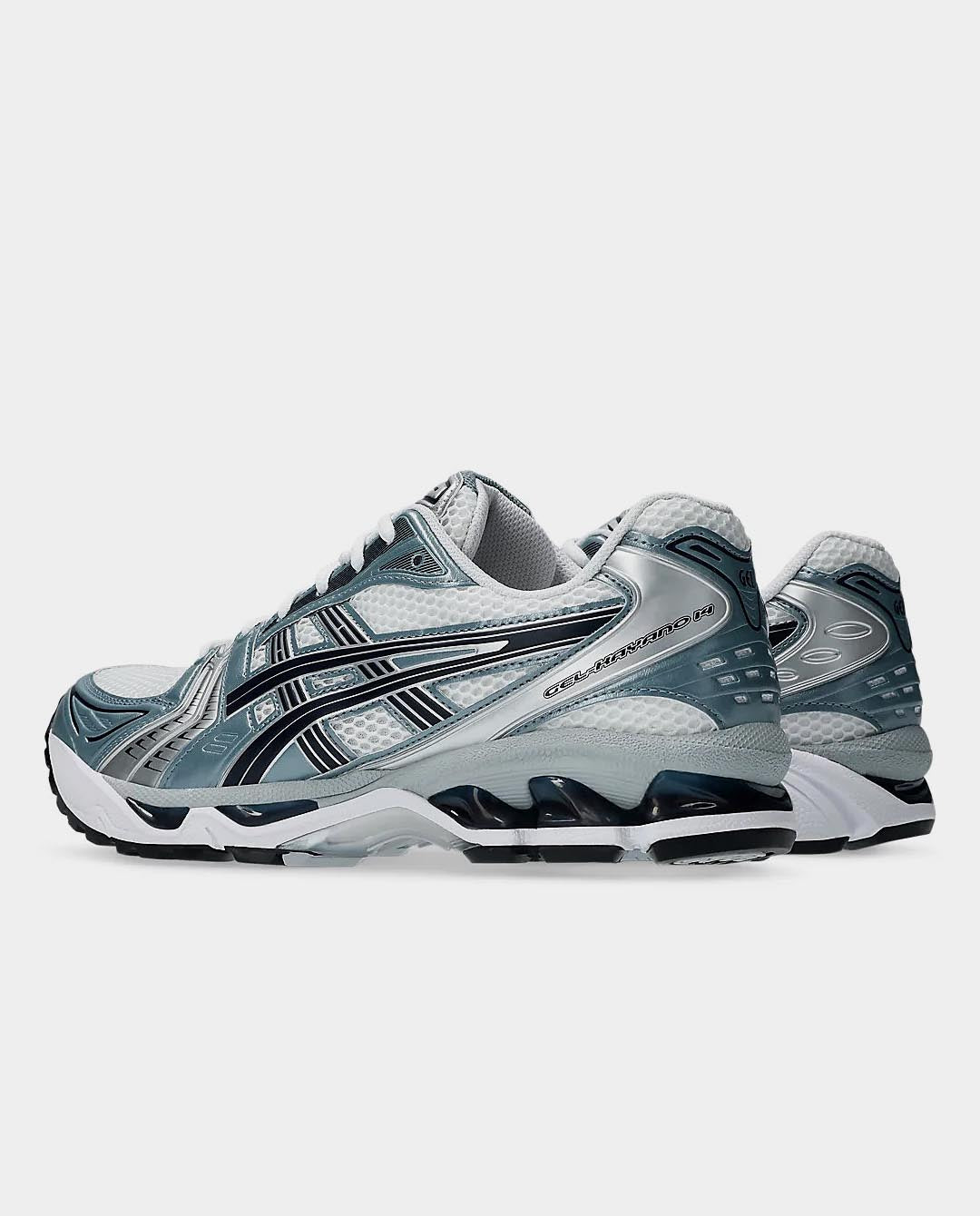 Asics - Gel-Kayano 14 Shoe - White/Fjord Grey Shoes ASICS