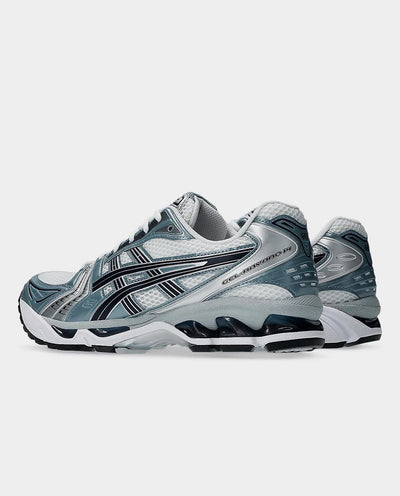 Asics - Gel-Kayano 14 Shoe - White/Fjord Grey Shoes ASICS