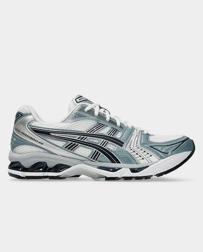 Asics - Gel-Kayano 14 Shoe - White/Fjord Grey Shoes ASICS