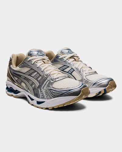 Asics - Gel-Kayano 14 Shoe - Cream/Silver Shoes ASICS   