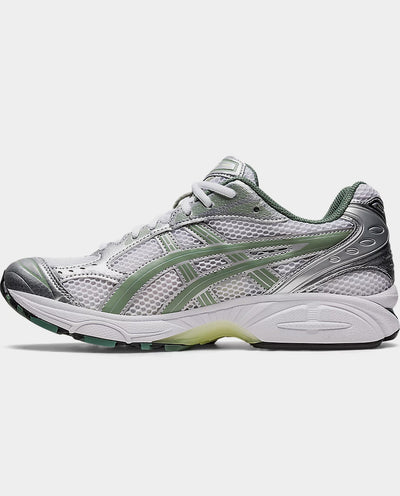 Asics - Gel-Kayano 14 Shoe - White/Slate Grey Shoes ASICS