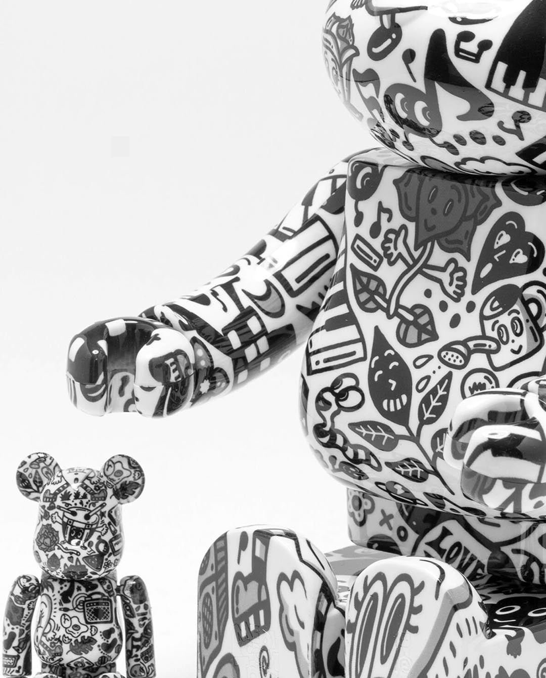 BE@RBRICK Chocomoo 400% & 100% Set | FallenFront NZ | Afterpay
